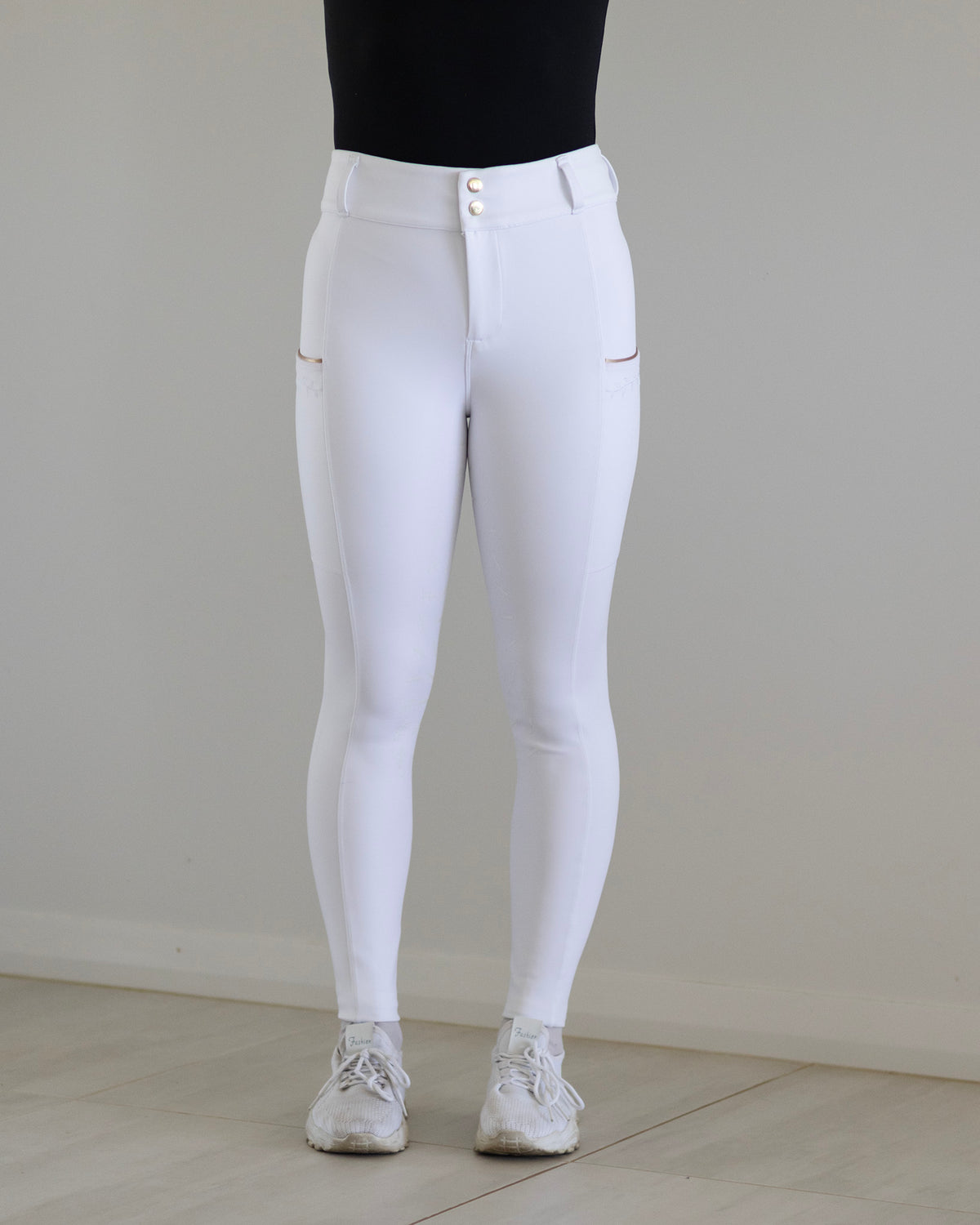 Stay White Hybrid Full Seat Breeches
