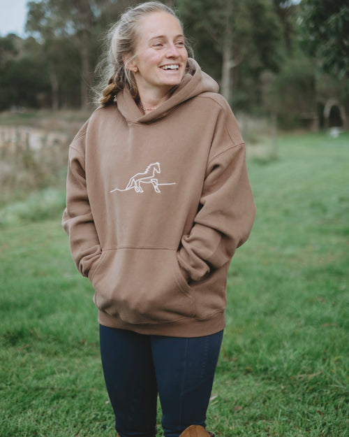Bridle & Bay Hoodie | Brown