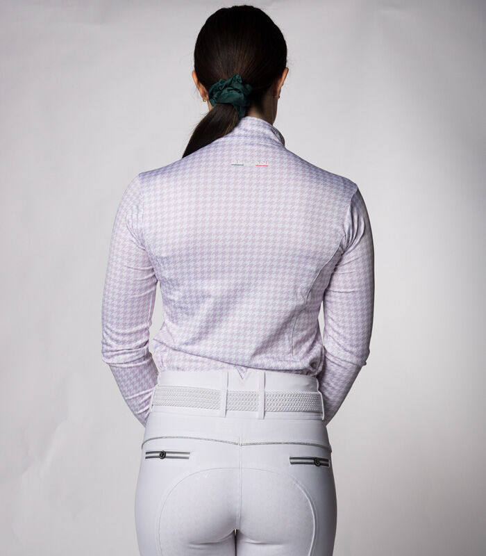 Delzani Aleysa Technical L/S Shirt | Lilac