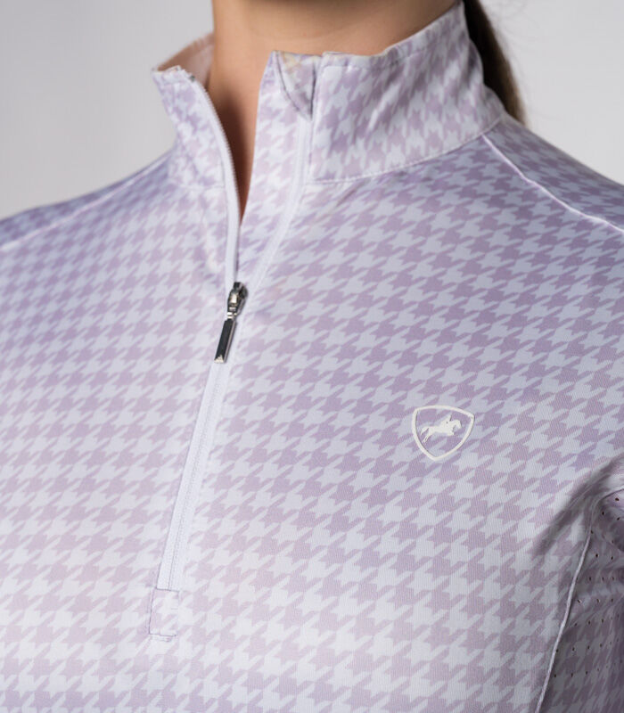 Delzani Aleysa Technical L/S Shirt | Lilac