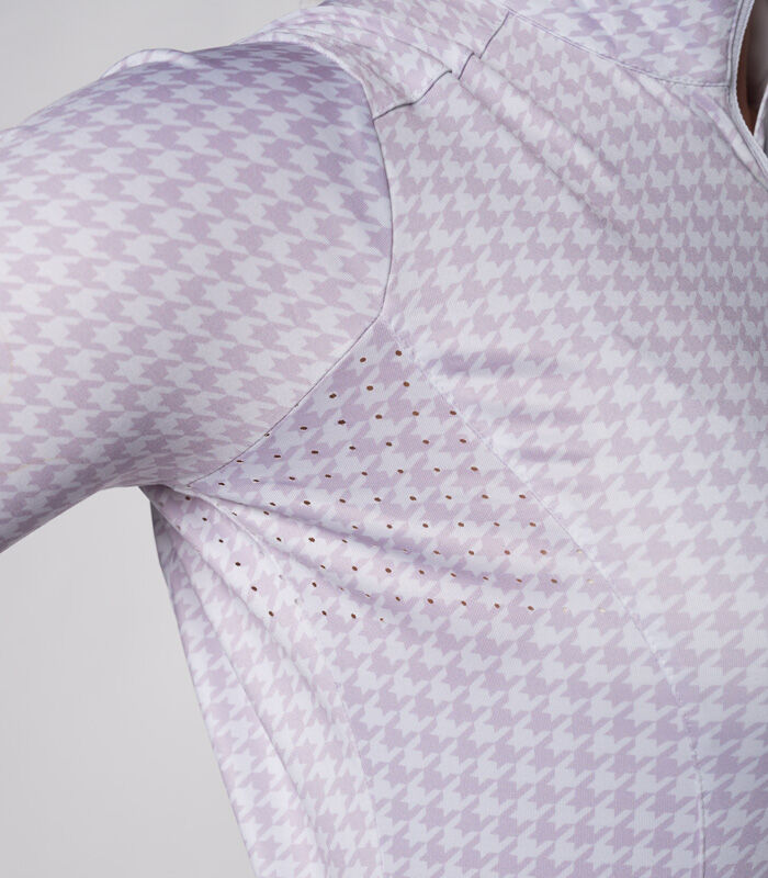 Delzani Aleysa Technical L/S Shirt | Lilac