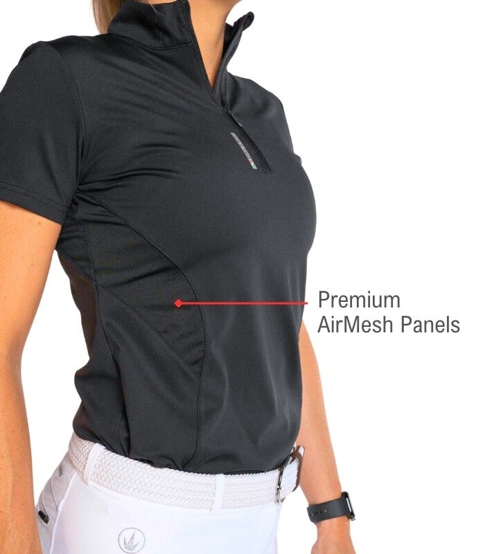 Delzani Allegra AirTraining Shirt - Black