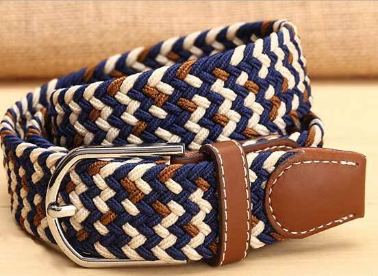 Stretch Braided Belt - 5 Colours