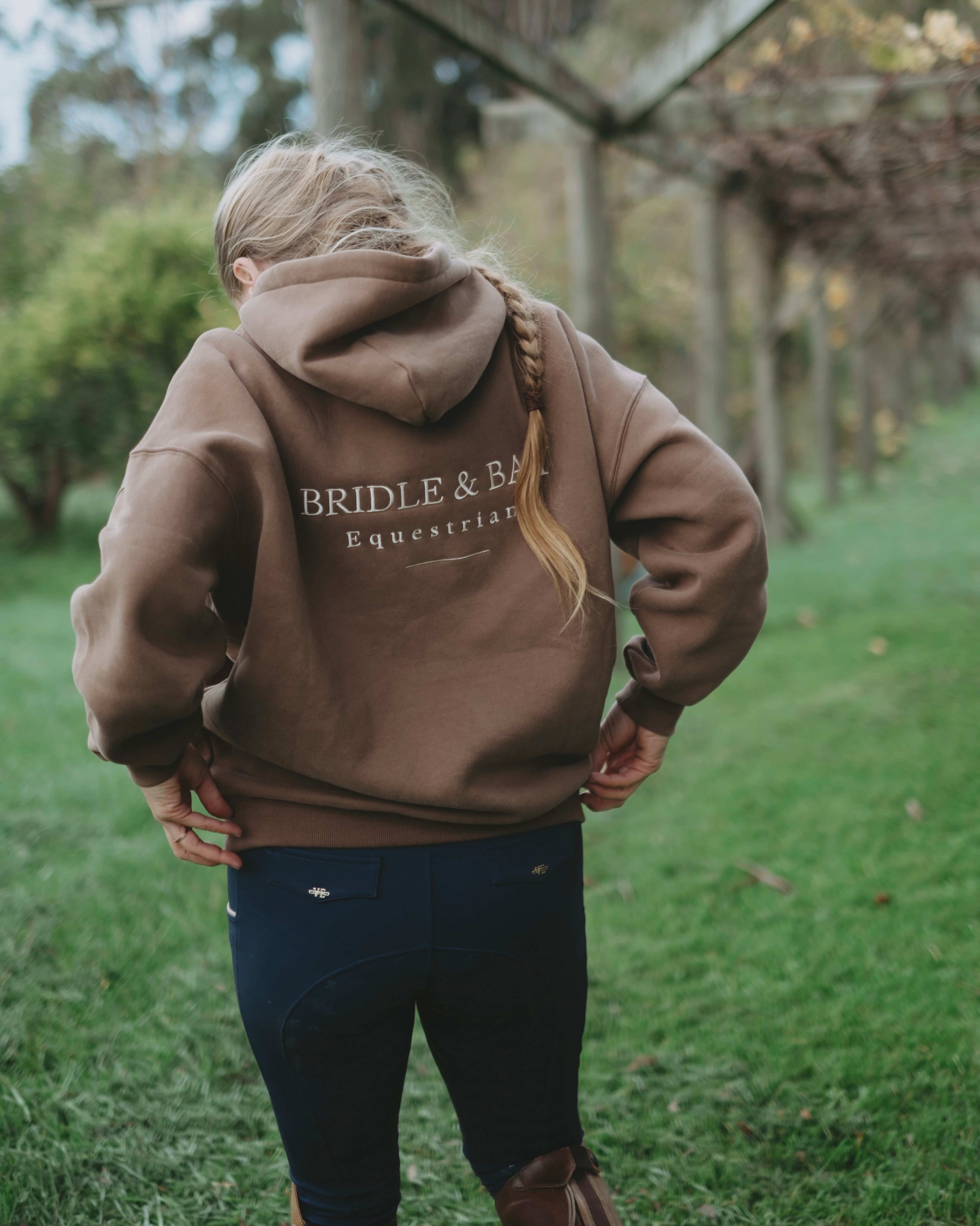 Bridle & Bay Hoodie | Brown
