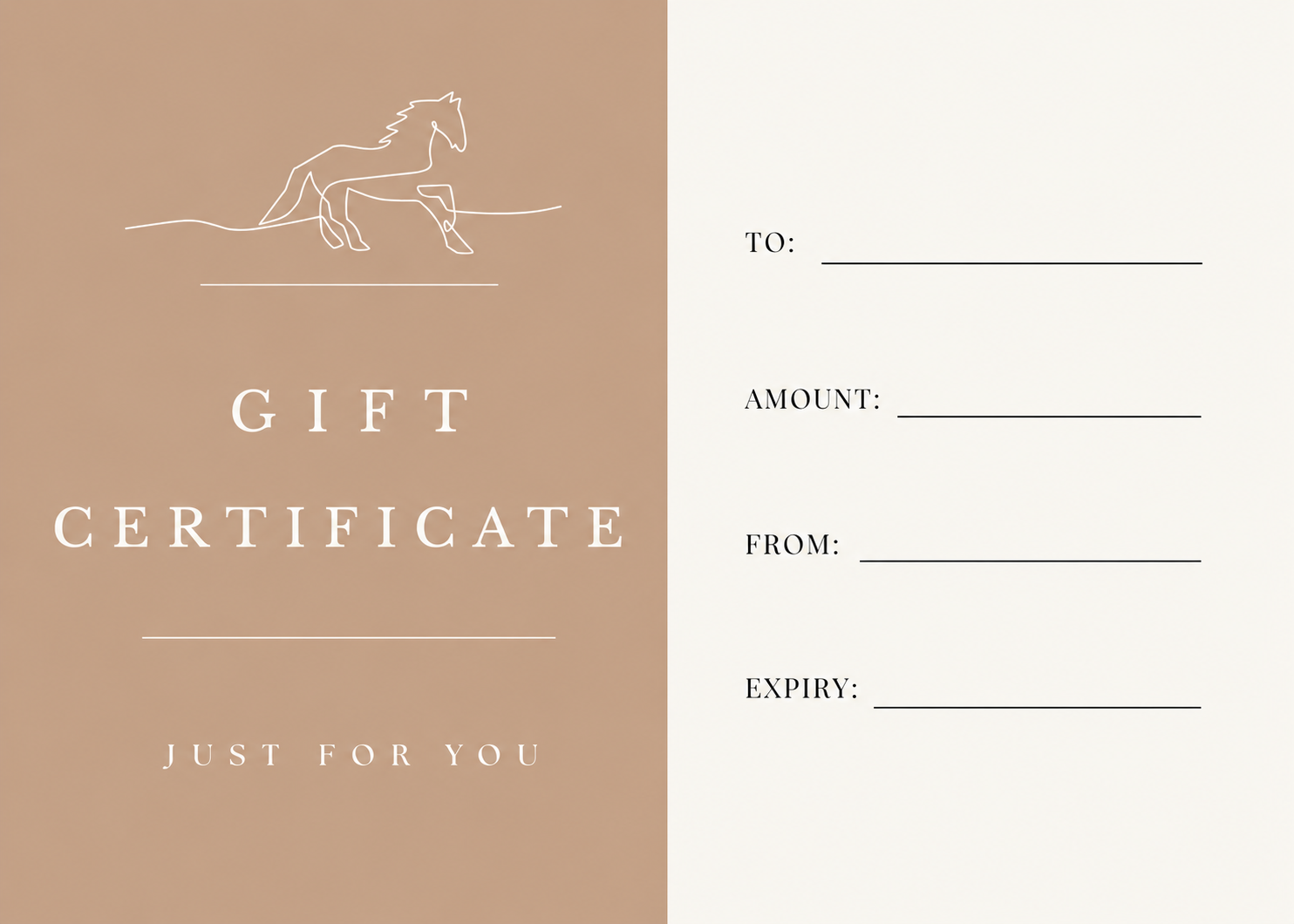 Bridle & Bay Physical Gift Card