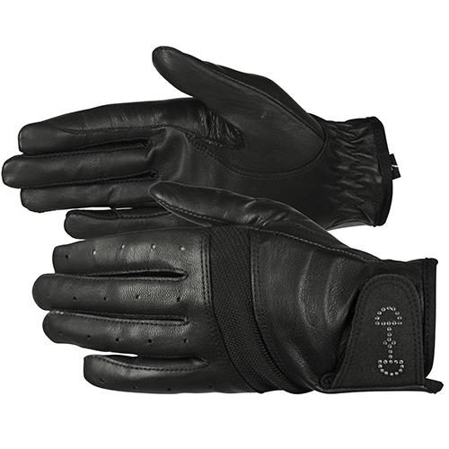 Horze Lds Leather Mesh Gloves
