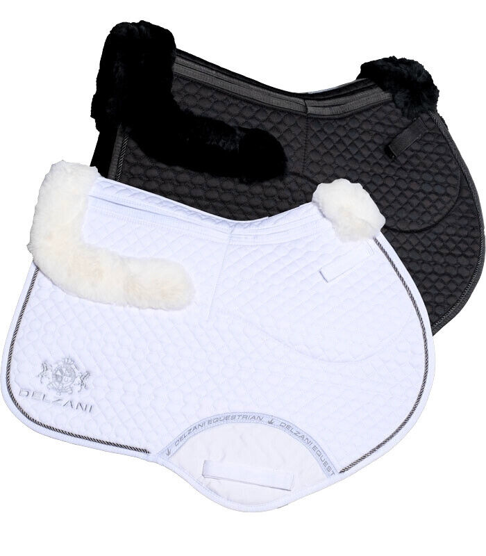 Lambswool Jumping Saddle Pad with Shim Pad System - Full