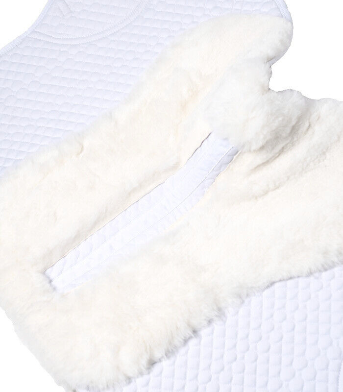 Lambswool Jumping Saddle Pad with Shim Pad System - Full