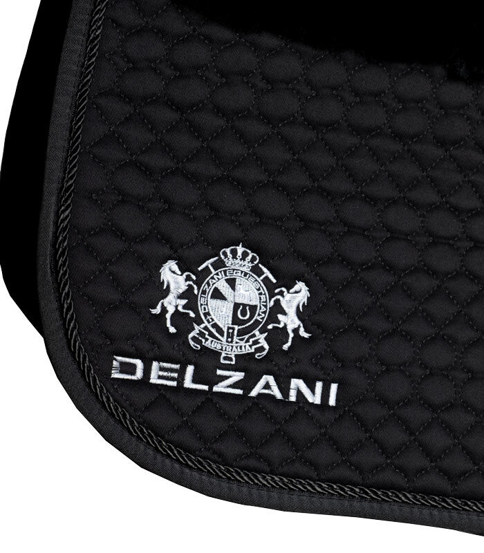 Lambswool Jumping Saddle Pad with Shim Pad System - Full