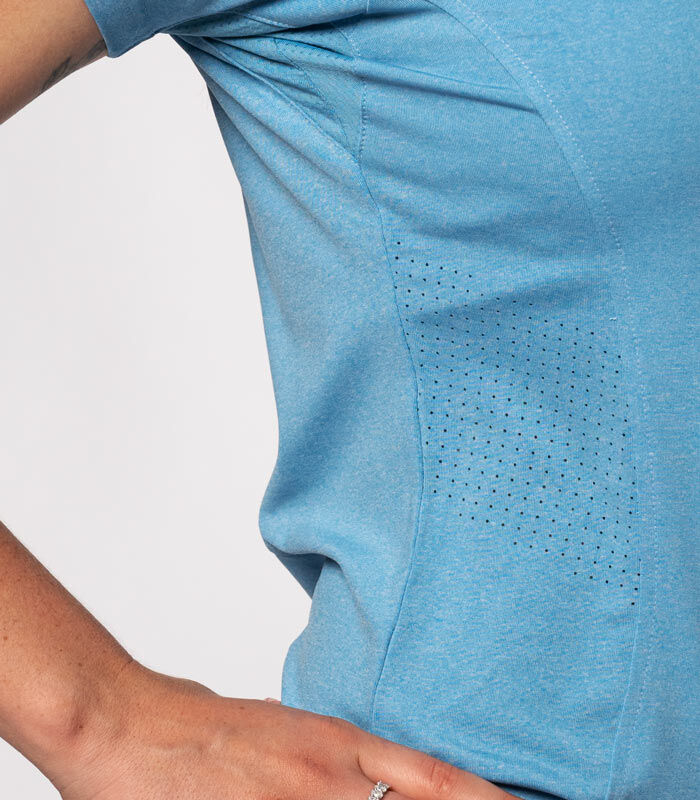 Delzani Lola Air Technical Shirt - Blue