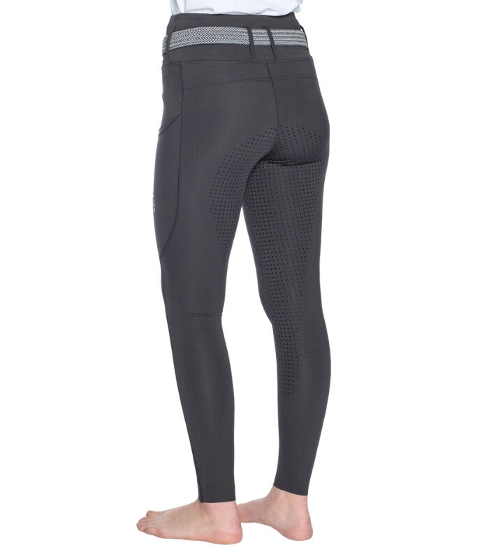 Delzani Luna Pro Stretch Fit Breeches - Grey