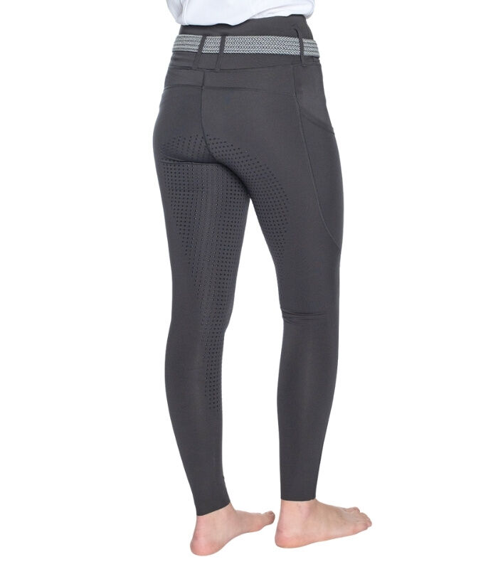 Delzani Luna Pro Stretch Fit Breeches - Grey