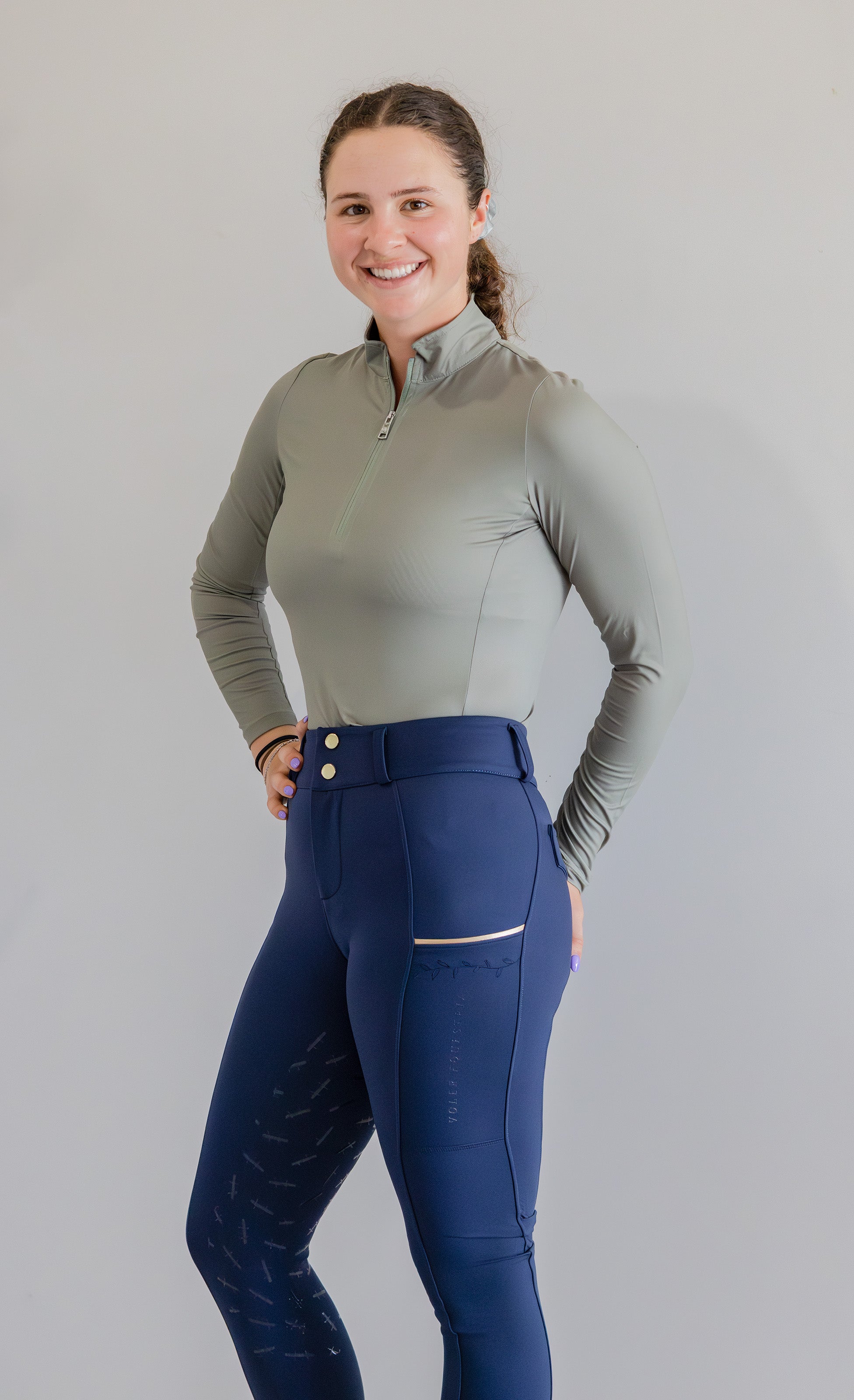 Rhianna Breeches | Navy