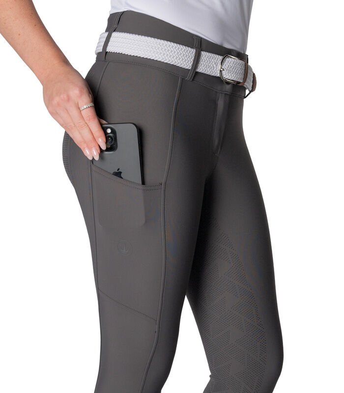 Delzani Saria Full Grip Tights | Grey