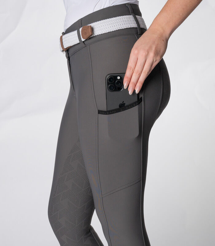 Delzani Saria Full Grip Tights | Grey