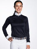Sophia-Air L/S Competition Shirt | Navy