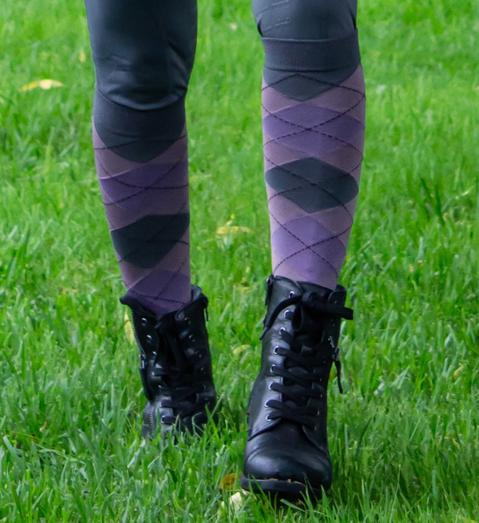 Riding Socks | Dusty Violet