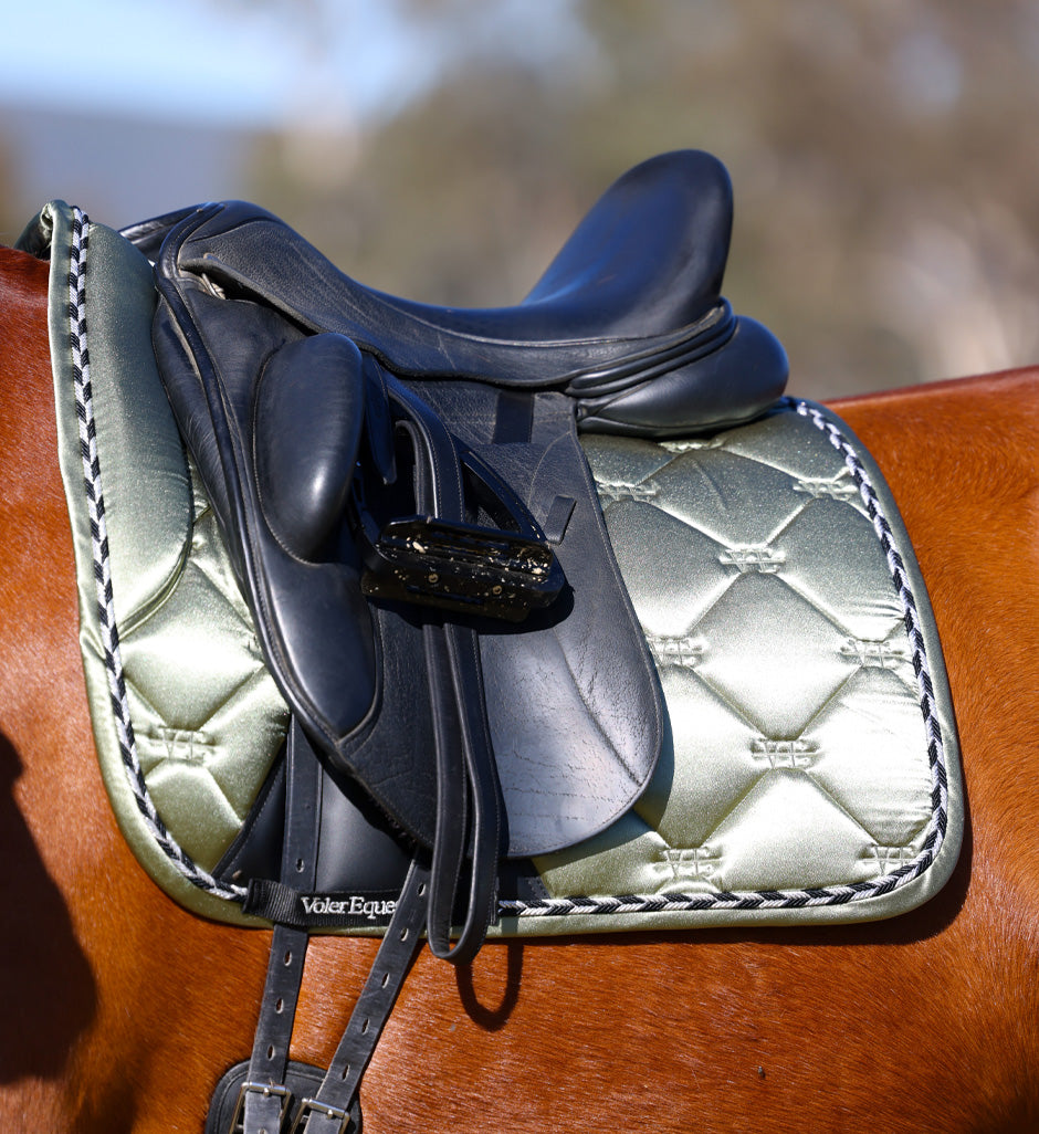 Dressage Saddle Pad | Olive Mist